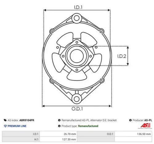 Protective Cap, alternator