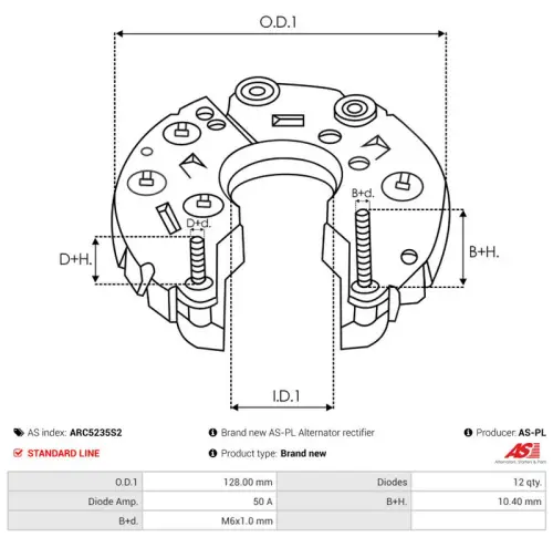 Rectifier, alternator